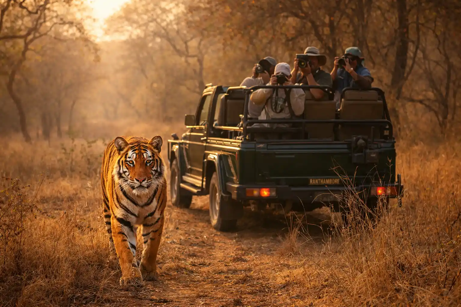 Bengal tiger in Ranthambore National Park