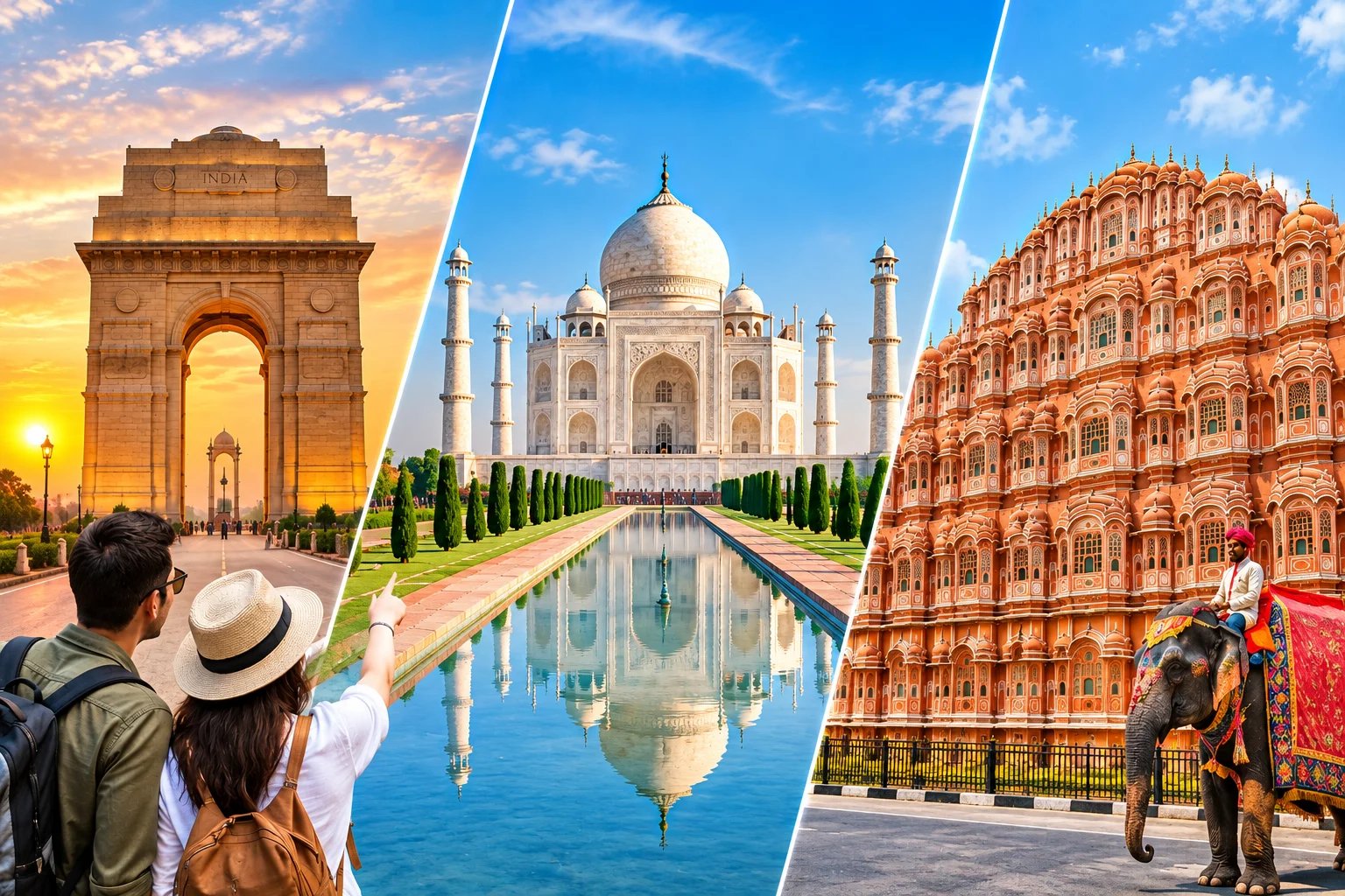 India Golden Triangle heritage architecture